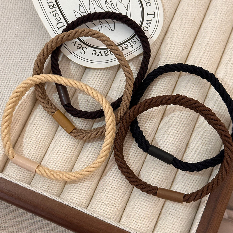Makeup Beauty Set - 1/5 Pcs Set Elastic Rubber Band