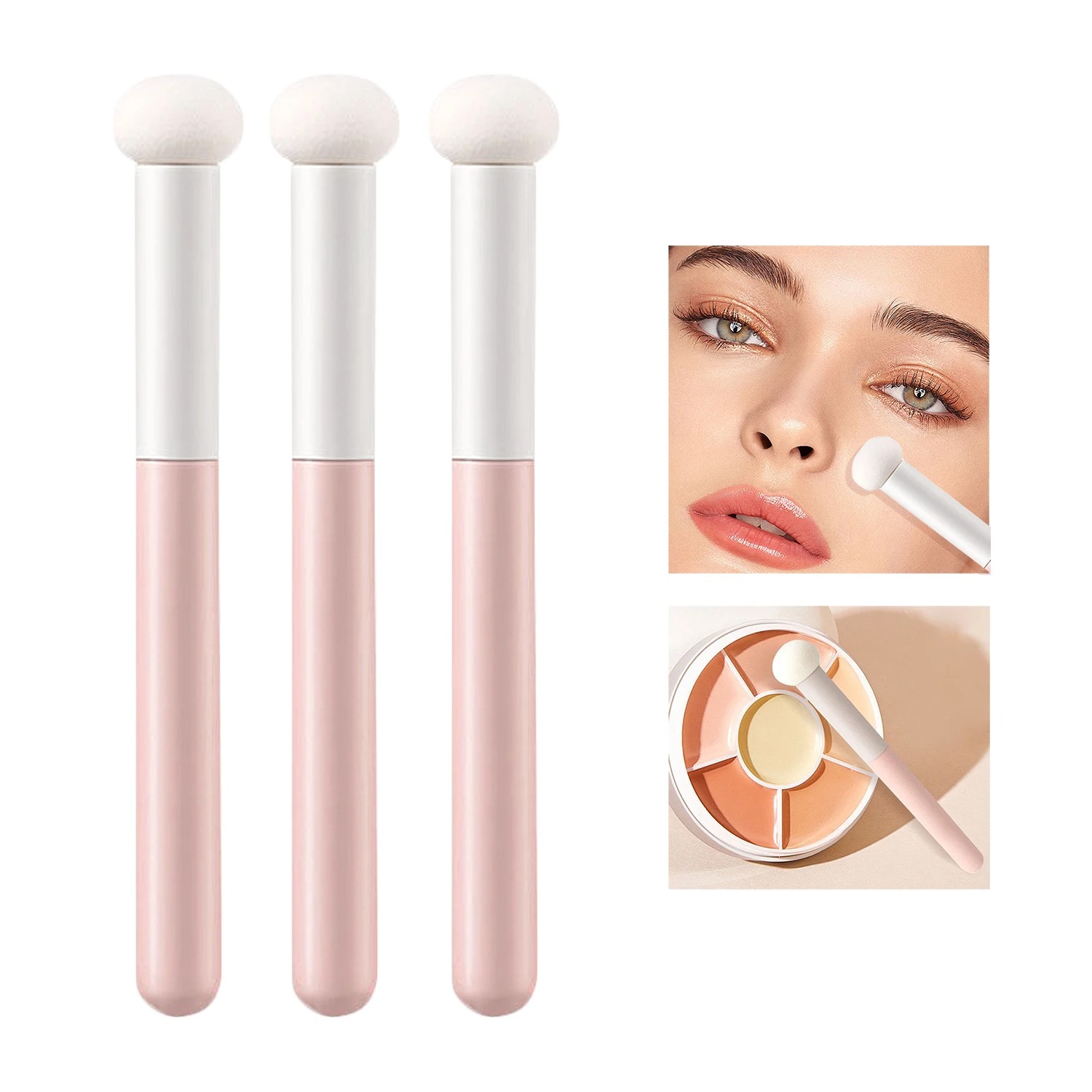 Beauty Makeup Artist - Mushroom Head Concealer Brush - Mini