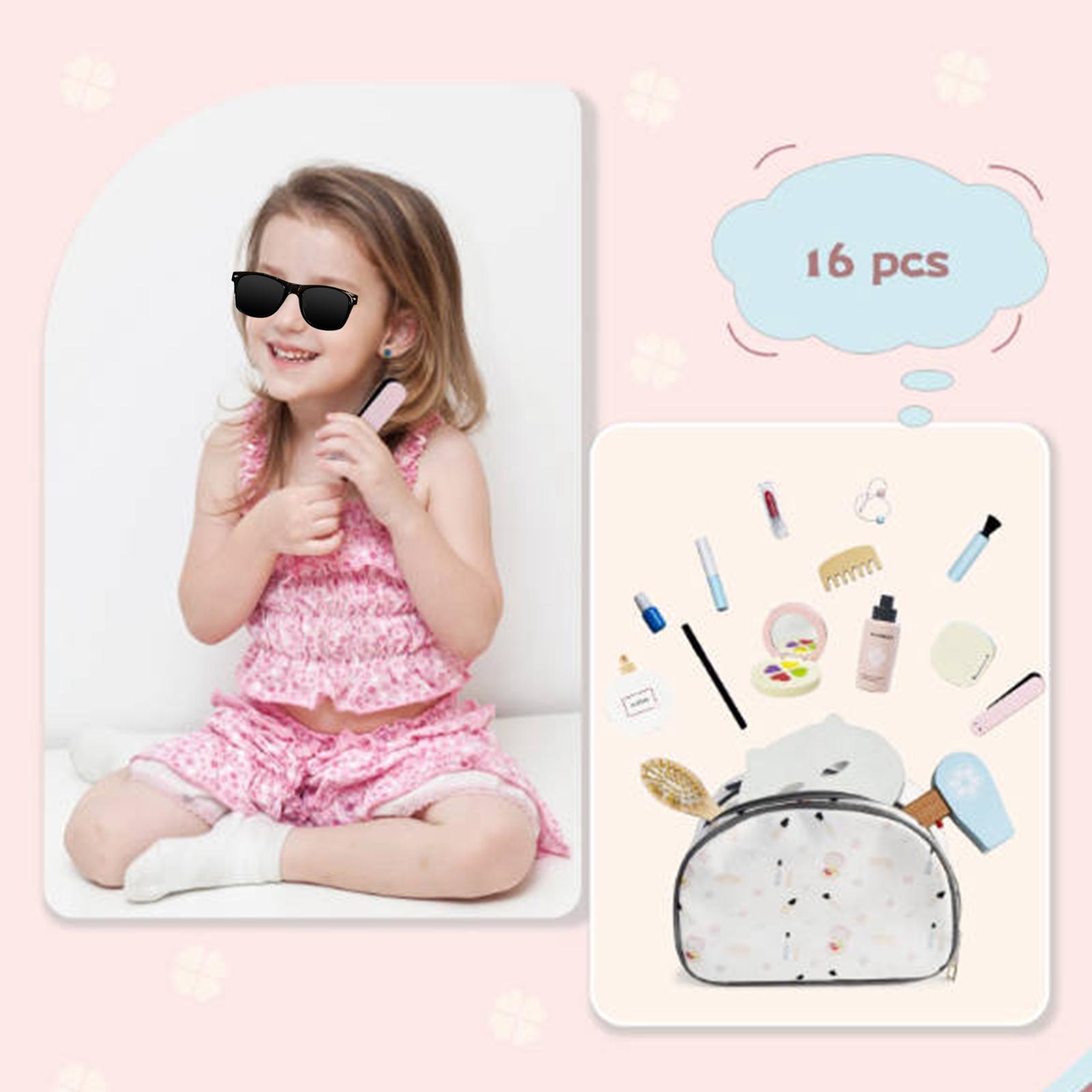 Beauty Makeup Game - Wooden Makeup Toy Set Role Play