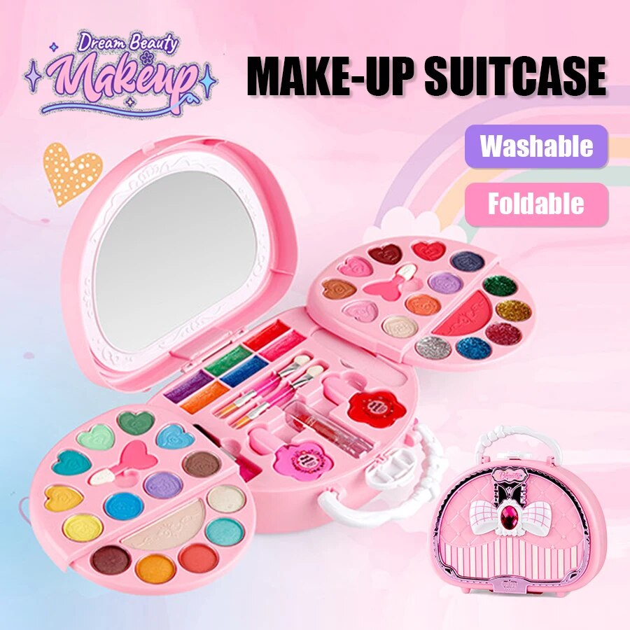 Beauty Makeup Set For Kids - Kids Beauty Toys Makeup Kit Little