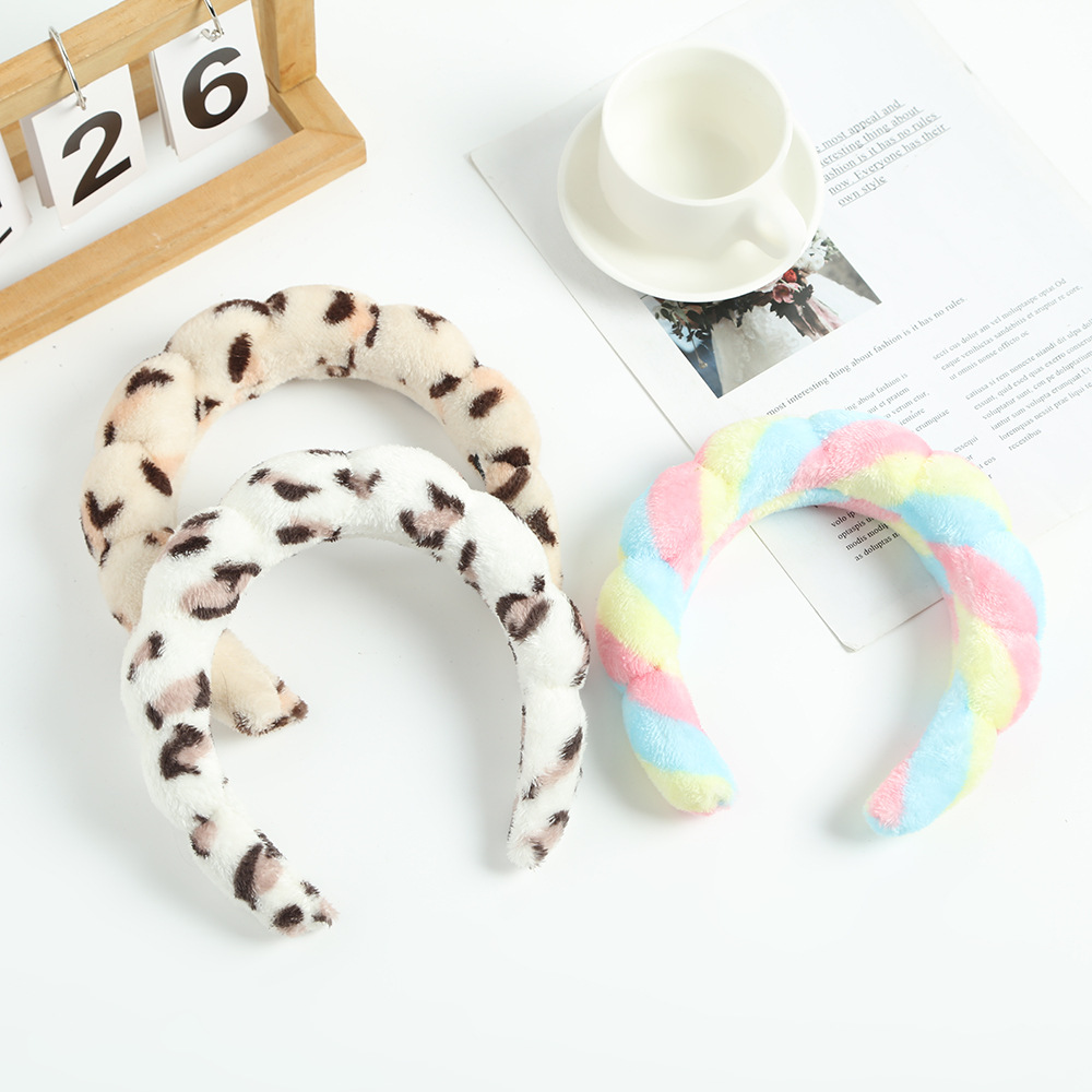 Beauty Makeup Sponge - Spa Headband for Washing Face Wristband