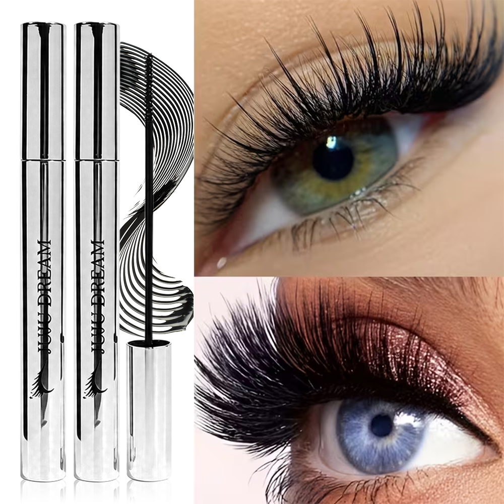 Waterproof Mascara Wand - Waterproof Dense Volume Mascara With Flexible