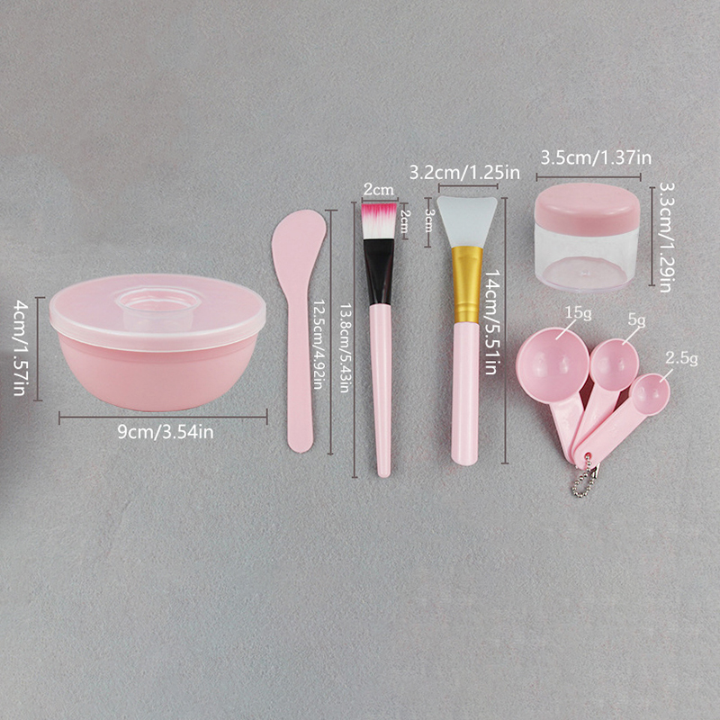 Makeup Beauty Set - Facial Brush Mask Bowl Spoon Set