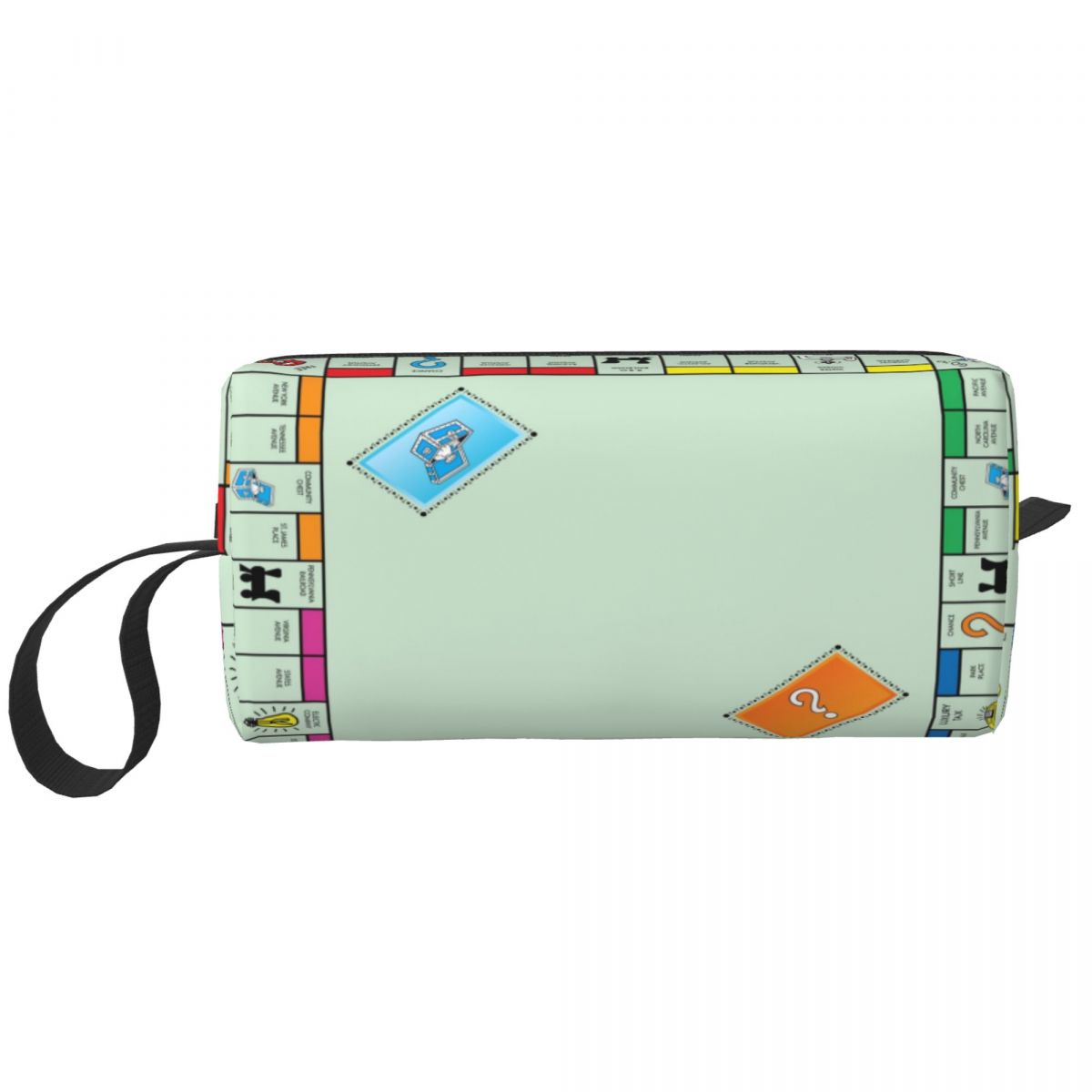 Beauty Makeup Game - Board Game Board- Monopoly Makeup Bag
