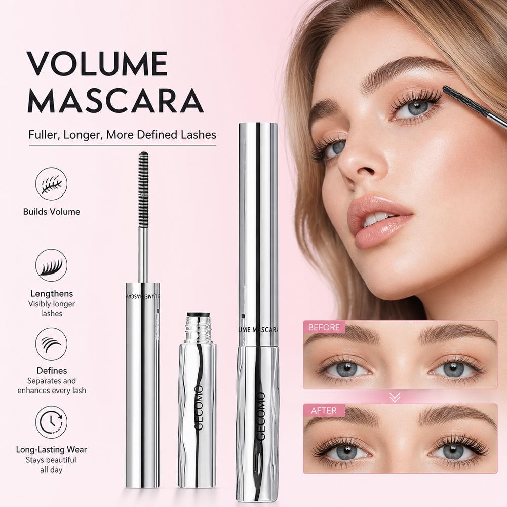 Waterproof Mascara Wand - Long-lasting Curling Mascara Waterproof and Sweat-proof