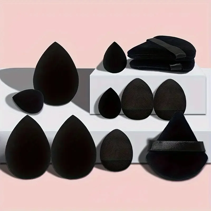 Beauty Makeup Egg - 12Pcs/Bag All-Purpose Makeup Sponge Set Made