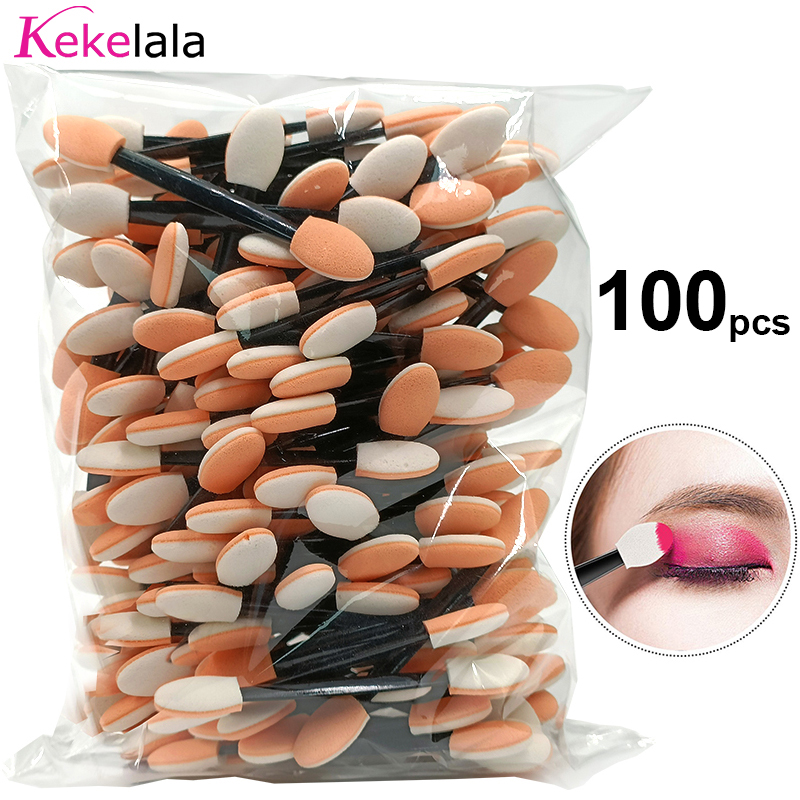 Beauty Makeup Artist - 100Pcs/ Bag Small Portable Eyeshadow Applicators