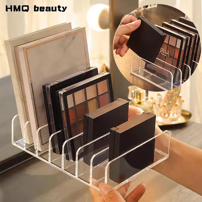 Beauty Makeup Box - 7-Compartment Makeup Organizer Desktop Eye Shadow