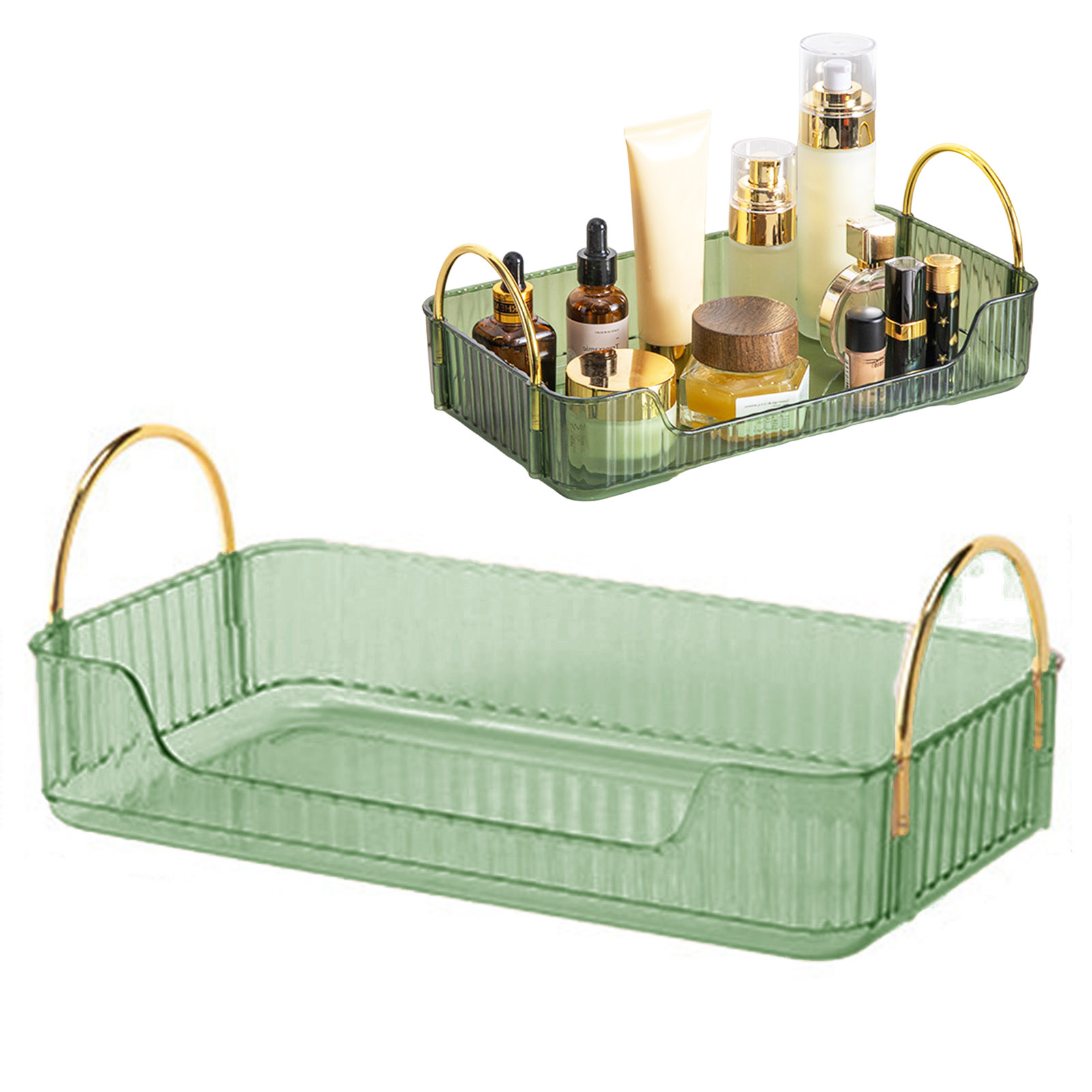 Bathroom Organizer Rack Light  - Beauty Makeup Box 评论和价格
