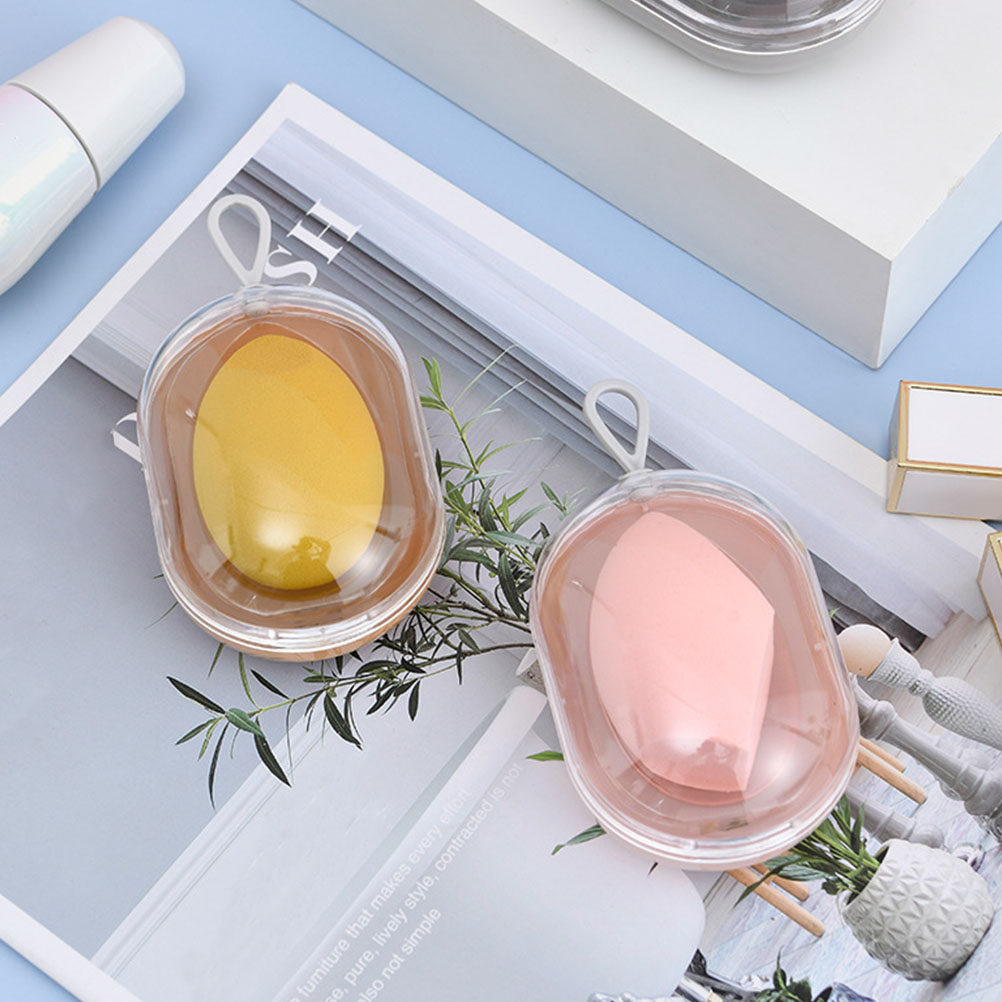 4Pcs Chic Makeup Egg Storage B - Beauty Makeup Box 评论和价格