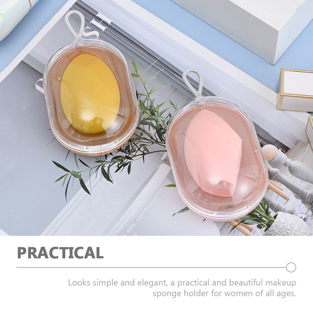 4Pcs Chic Makeup Egg Storage B - Beauty Makeup Box 评论和价格