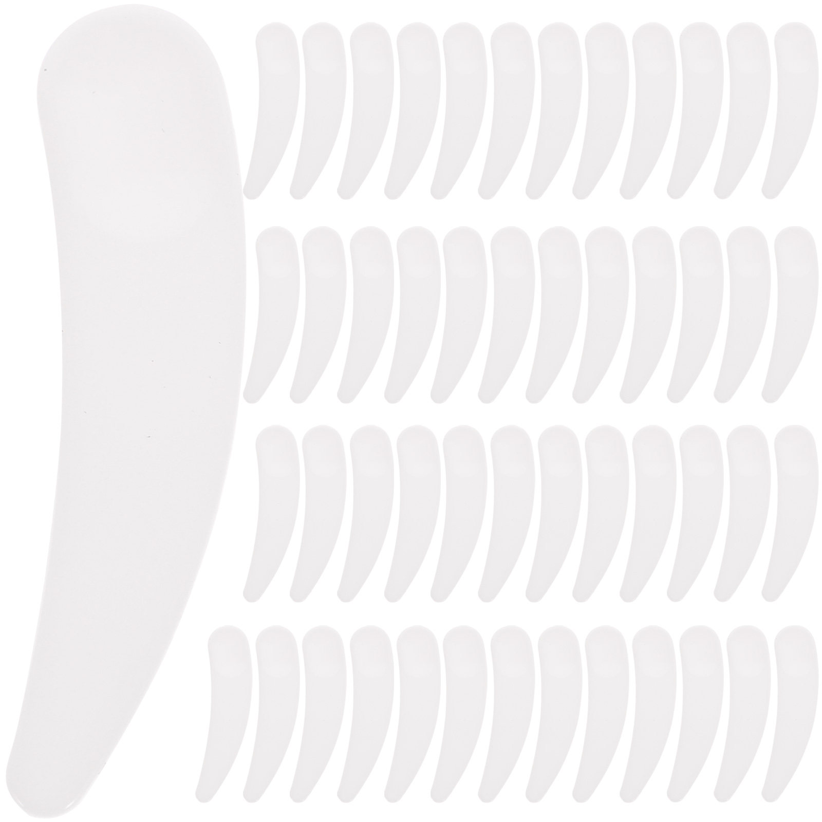 50Pcs Spatula Spoon Facial for - Beauty Makeup Cream 评论和价格