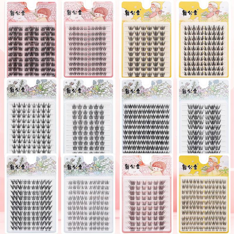 Hot Sale 10 Rows Individual Ey - False Eyelashes Natural 评论和价格