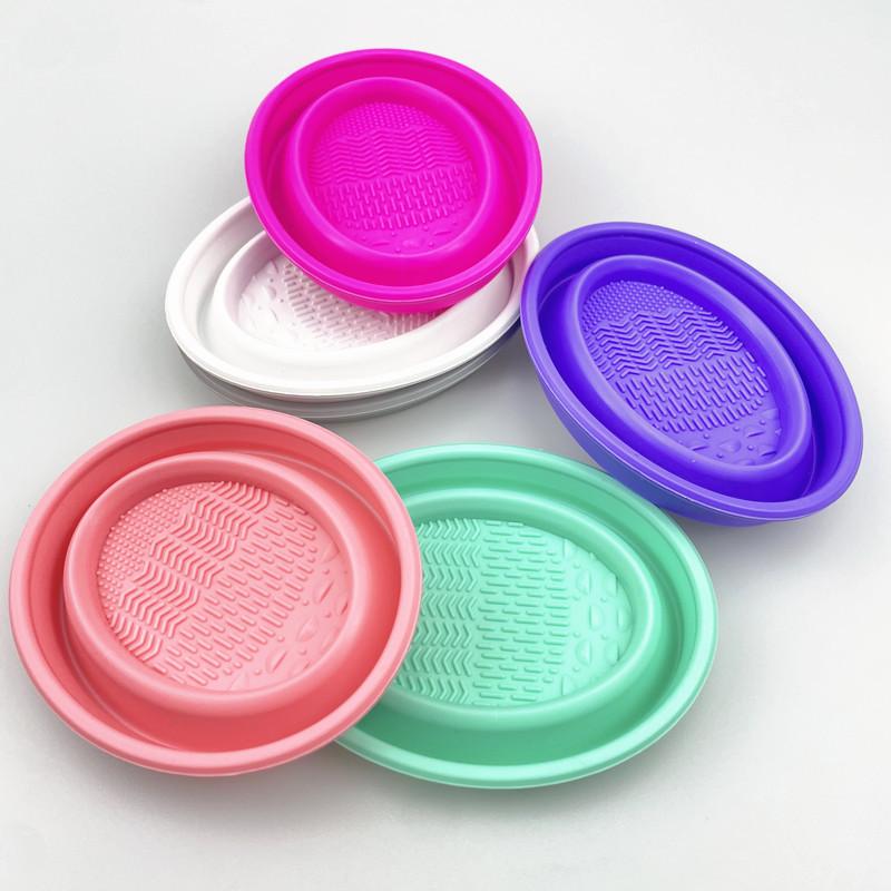 Folding Powder Puff Cleaning B - Beauty Makeup Box 评论和价格
