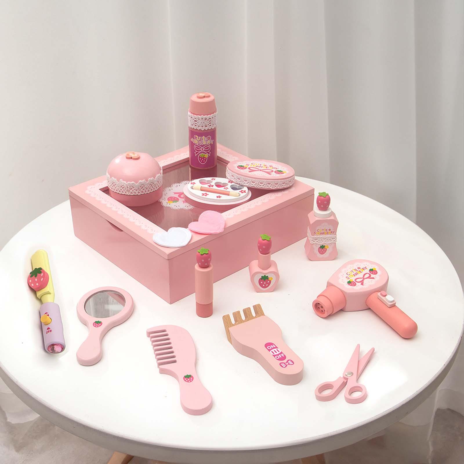 Wooden Makeup Beauty Toy Set L - Beauty Makeup Game 评论和价格
