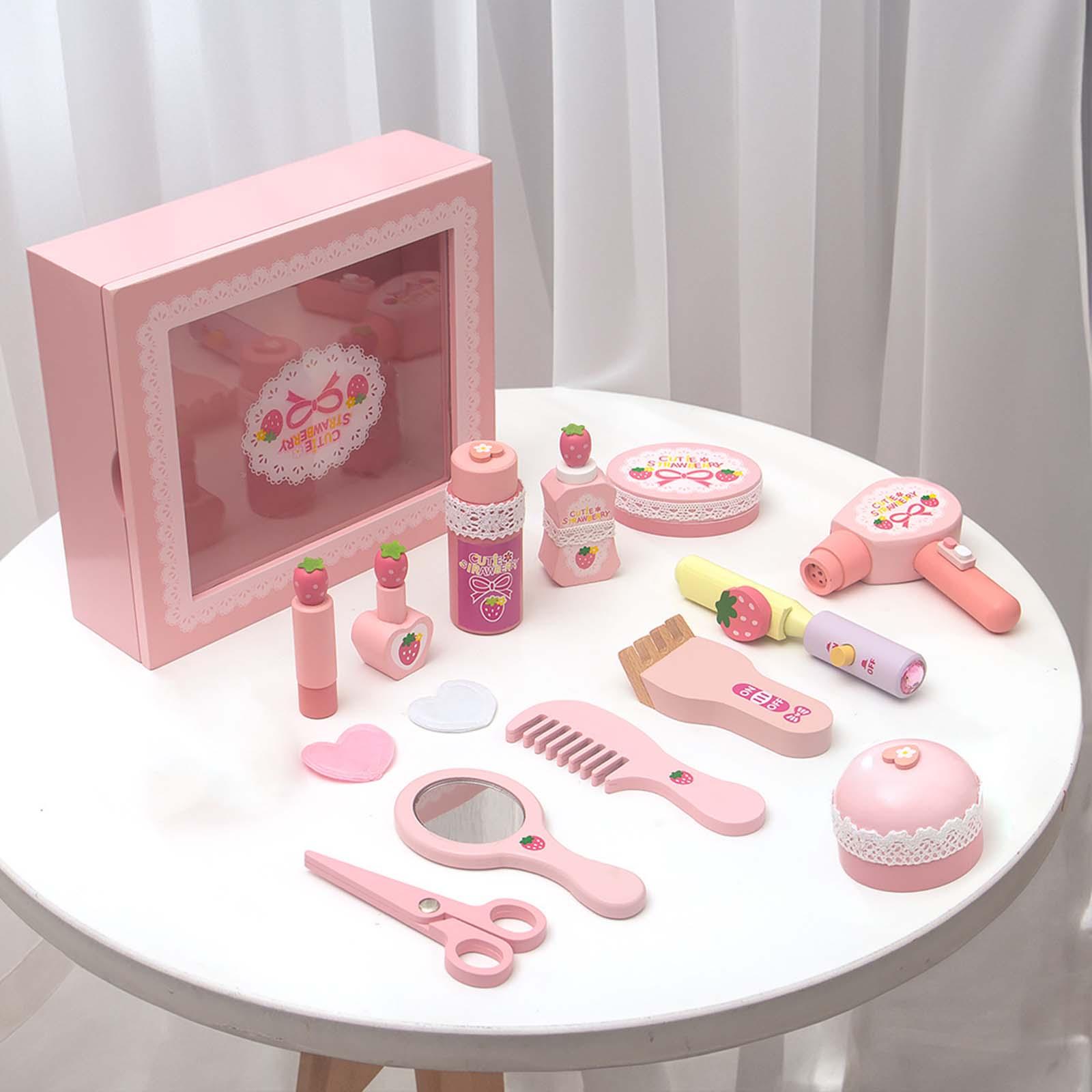 Wooden Makeup Beauty Toy Set L - Beauty Makeup Game 评论和价格