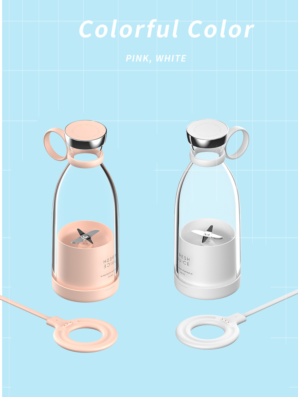 usb Charger for portable juice - Beauty Makeup Artist 评论和价格