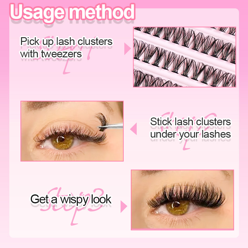 Individual Lashes Eyelash tuft - False Eyelashes Natural 评论和价格