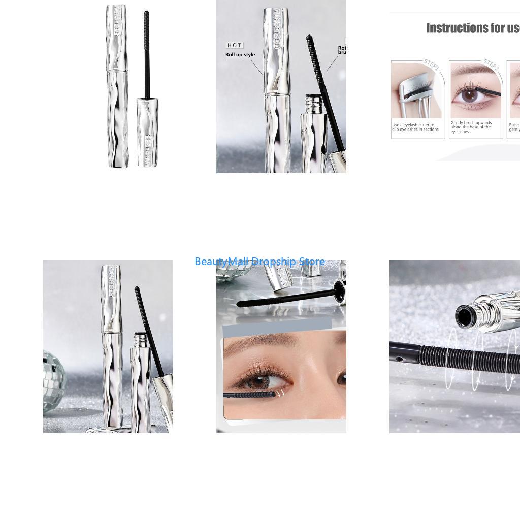 40JD Iron Wand Mascara,Metal M - Waterproof Mascara Wand 评论和价格