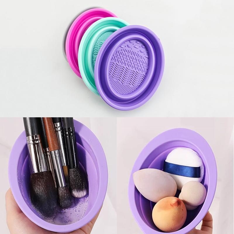 Soft Silicone Makeup Brush Cle - Beauty Makeup Box 评论和价格