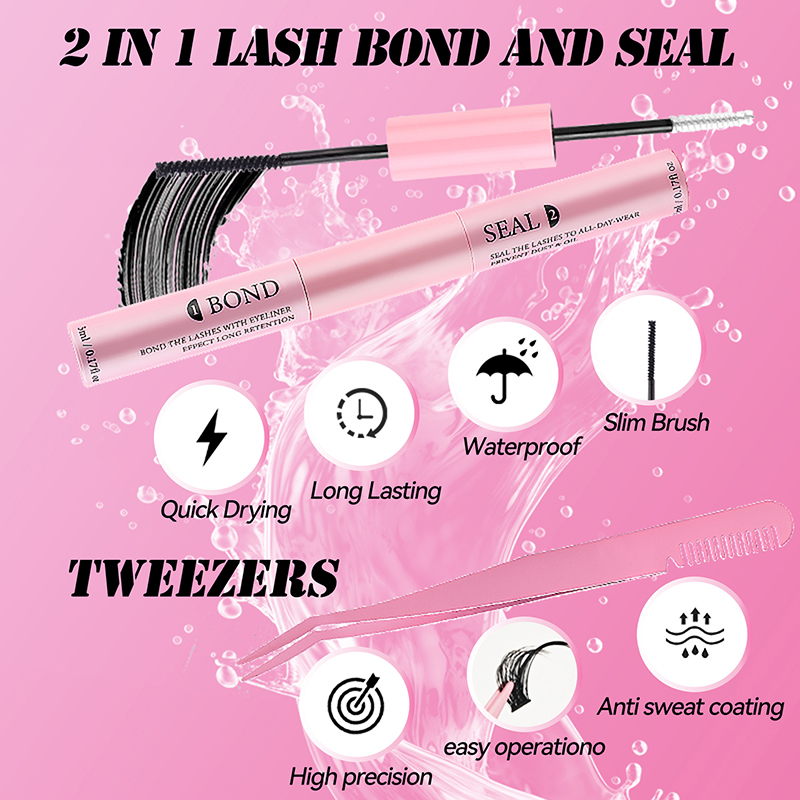 Eyelash Bond And Seal For Diy  - Waterproof Mascara Wand 评论和价格