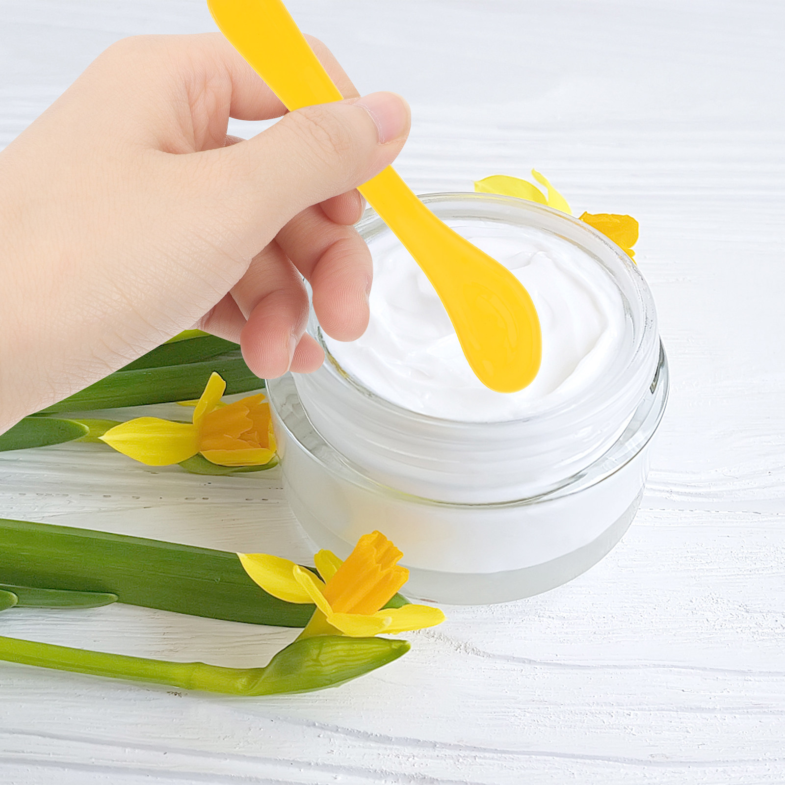 10Pcs Facial Disposable Plasti - Beauty Makeup Cream 评论和价格
