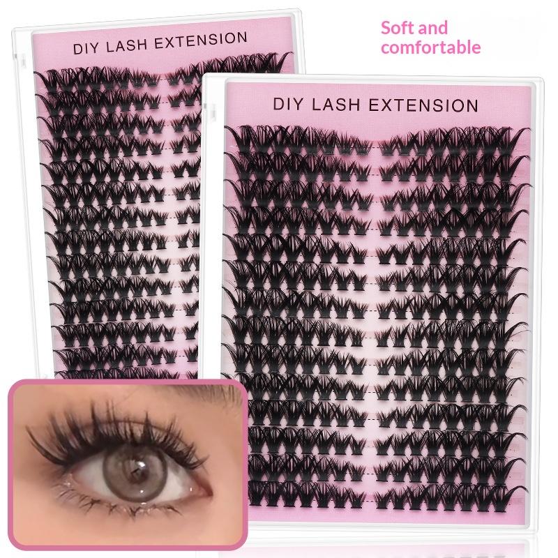 20pcs DIY False Eyelash Extens - False Eyelashes Natural 评论和价格