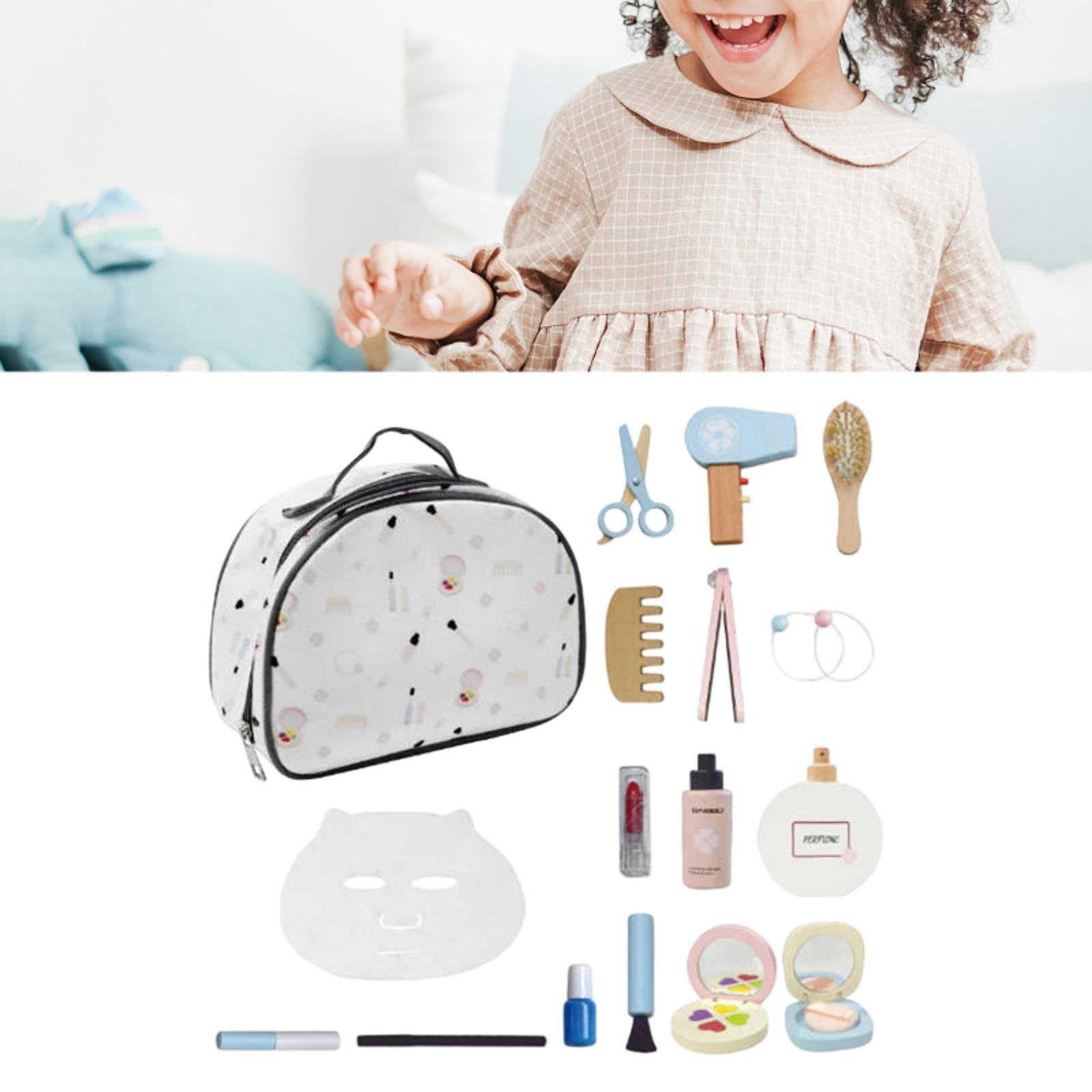 Wooden Makeup Toy Set Role Pla - Beauty Makeup Game 评论和价格