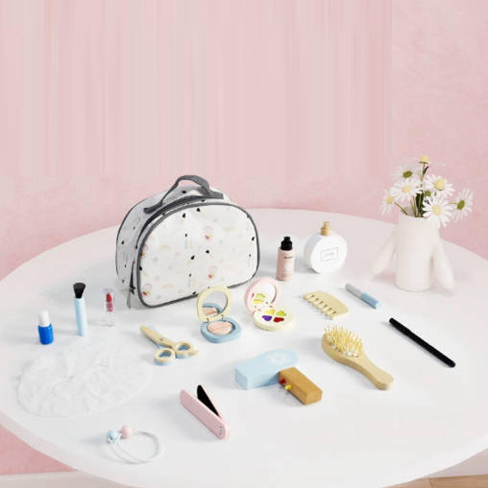 Wooden Makeup Toy Set Role Pla - Beauty Makeup Game 评论和价格
