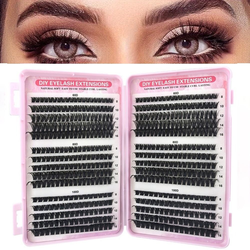 New 8-16mm Length False Eyelas - False Eyelashes Natural 评论和价格