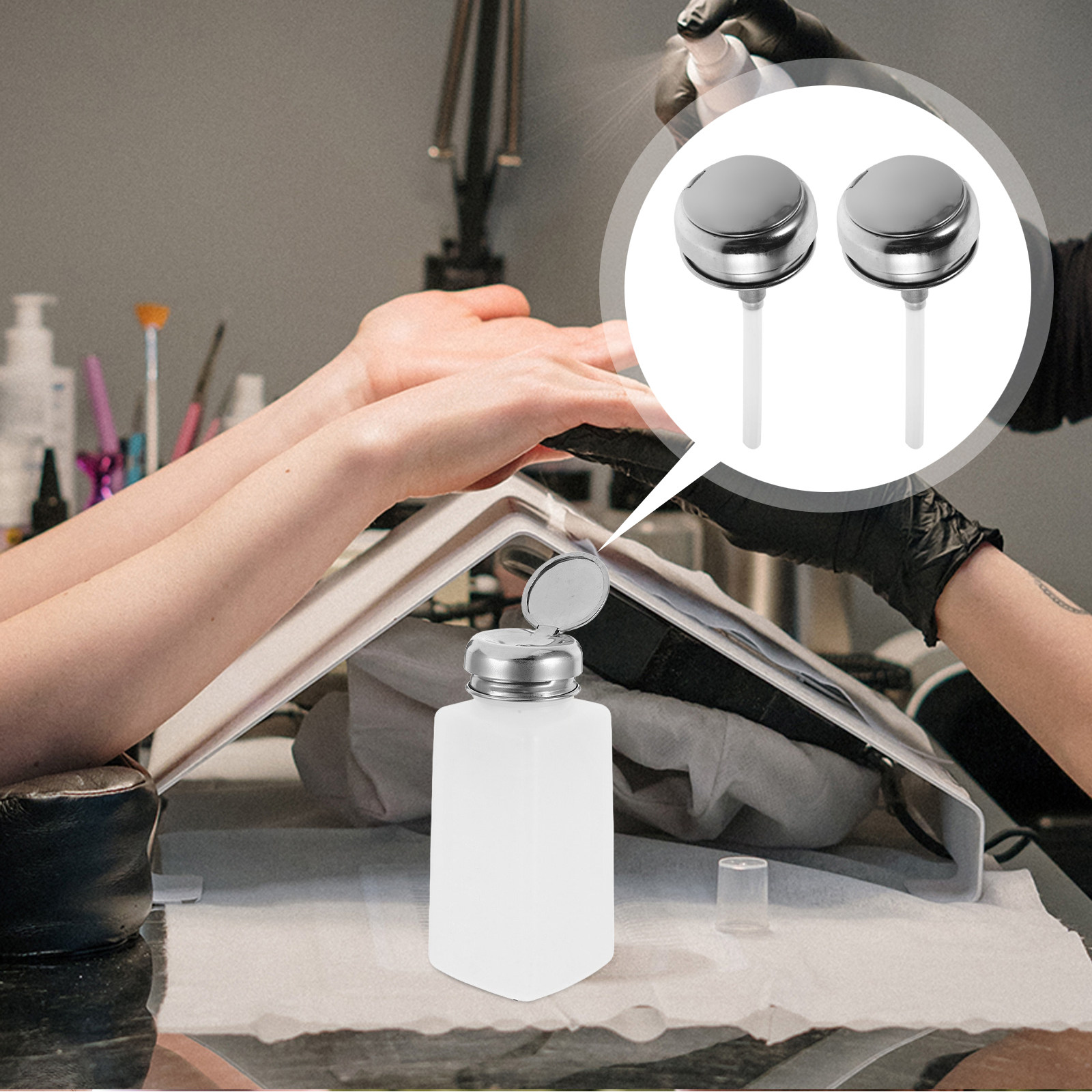 5Pcs Stainless Steel Aluminum  - Beauty Of Makeup 评论和价格