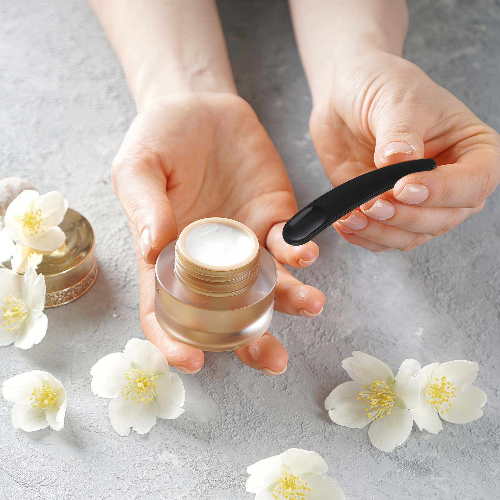50Pcs Skincare Spatulas Face C - Beauty Makeup Cream 评论和价格