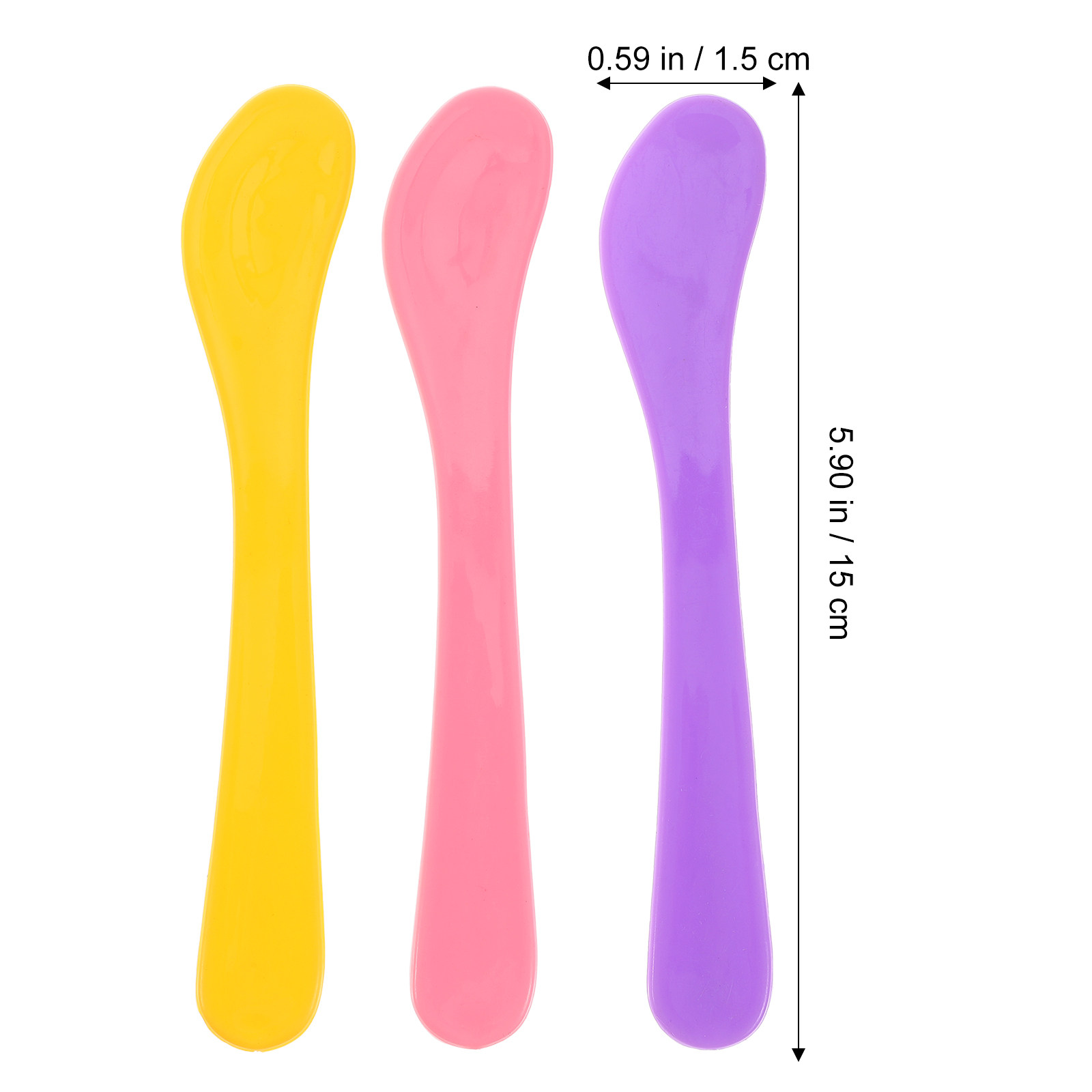 10Pcs Spatula Set PP Handle Fa - Beauty Makeup Cream 评论和价格