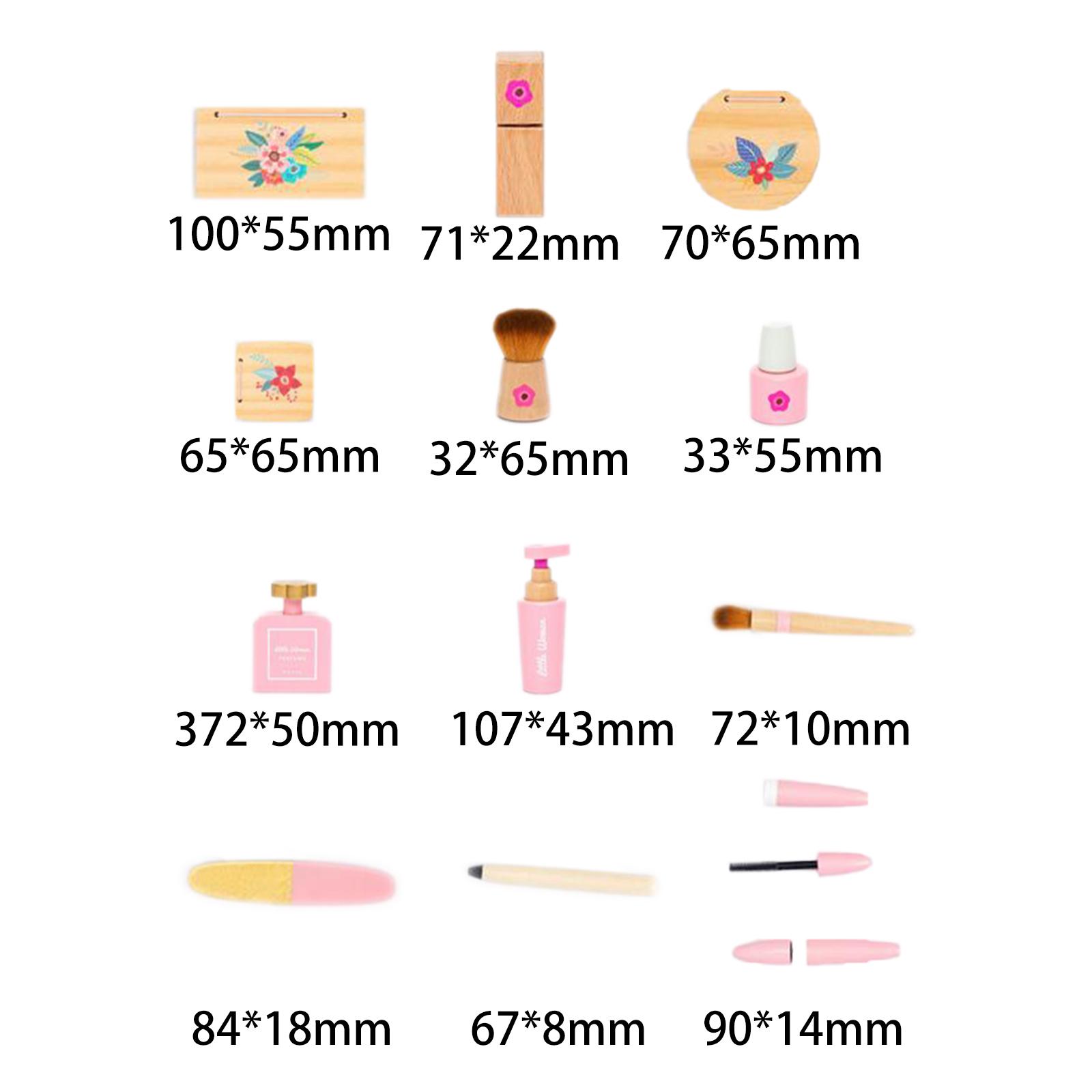 Makeup Toy Kits Wooden Makeup  - Beauty Makeup Games For Girls 评论和价格