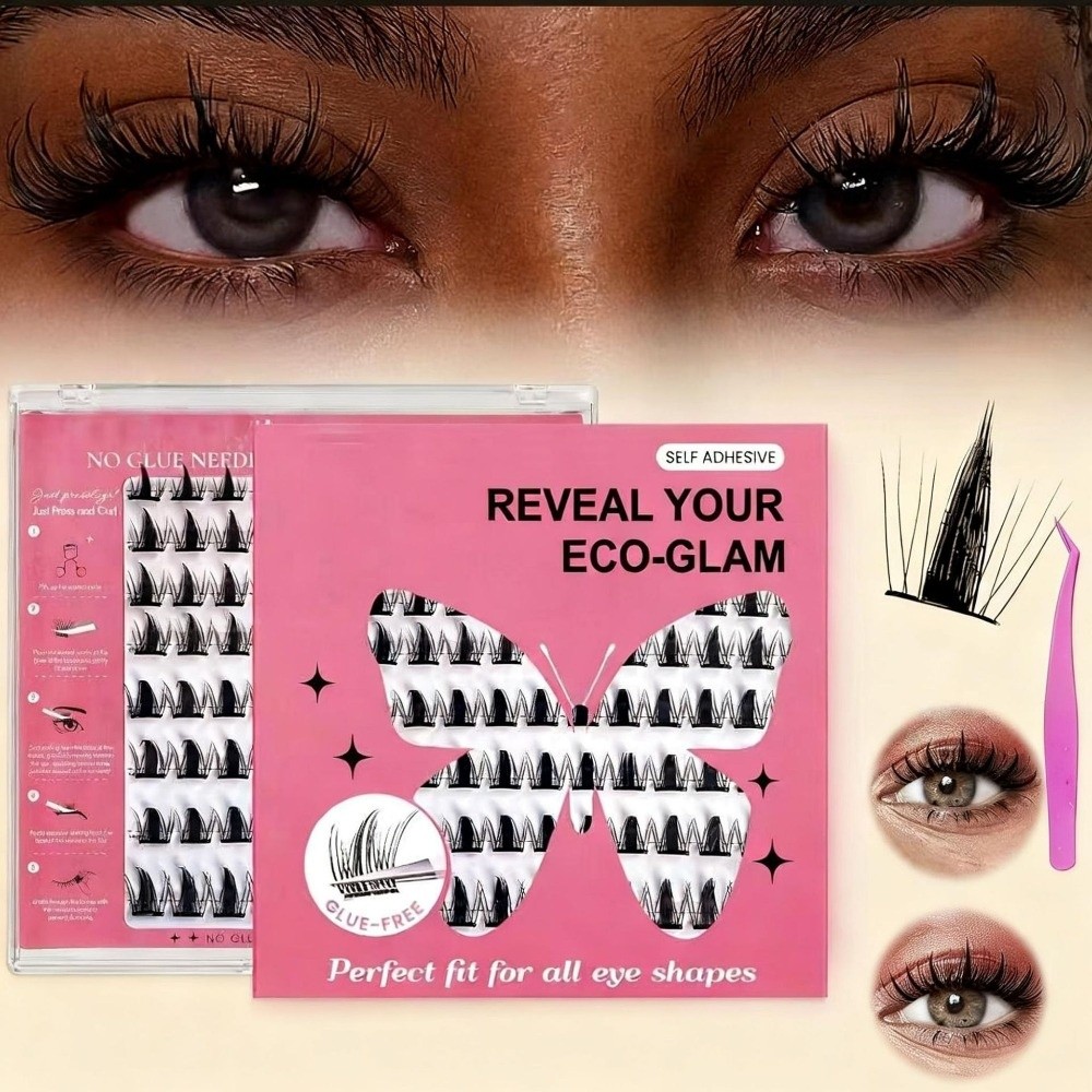 Natural Look DIY Lashes Extens - False Eyelashes Natural 评论和价格