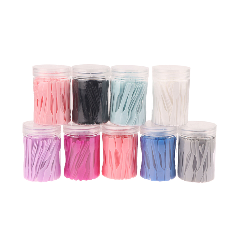 100 Pcs/Jar Mini Cosmetic Spat - Beauty Makeup Cream 评论和价格