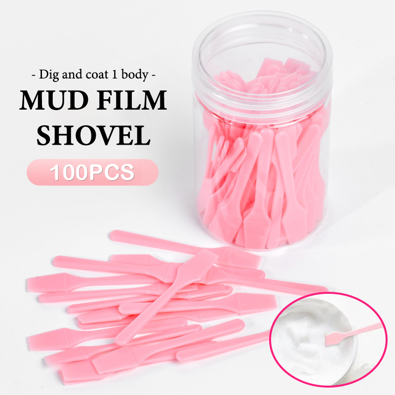 100 Pcs/Jar Mini Cosmetic Spat - Beauty Makeup Cream 评论和价格