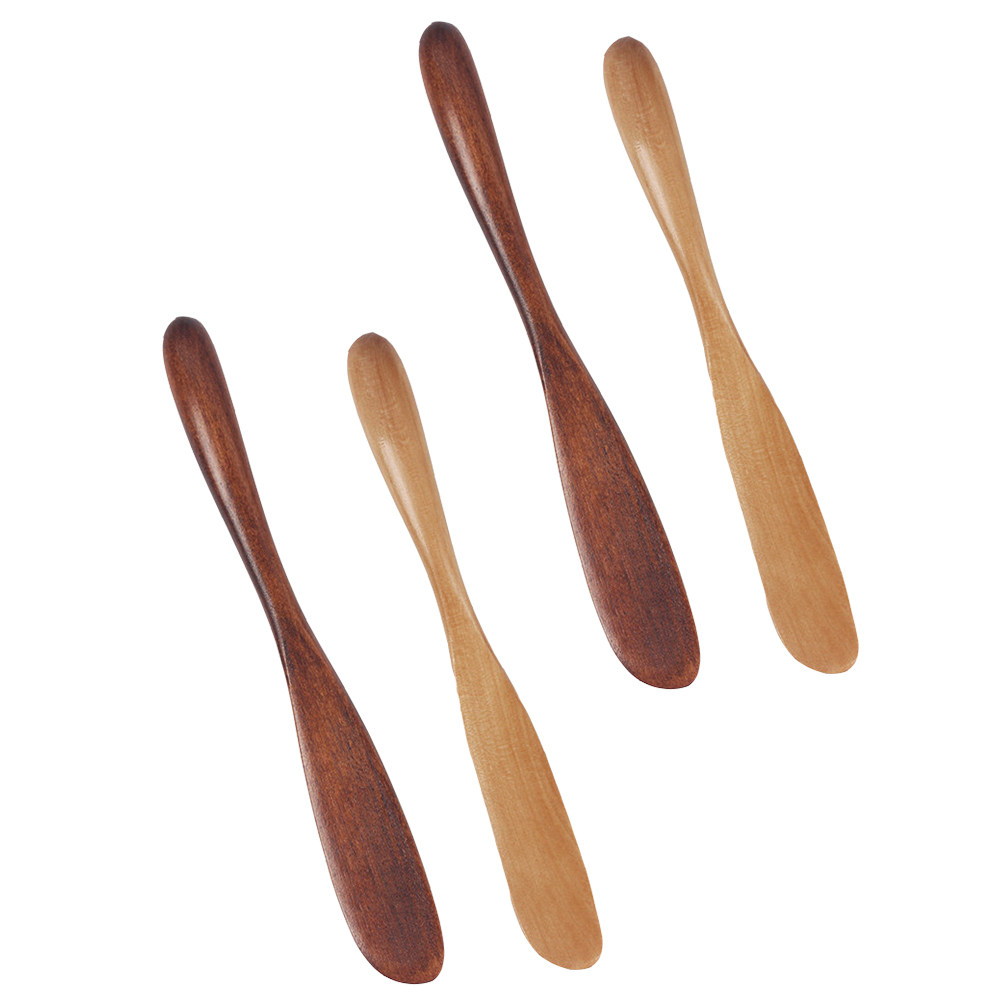 4Pcs Wooden Makeup Supply Scra - Beauty Makeup Cream 评论和价格