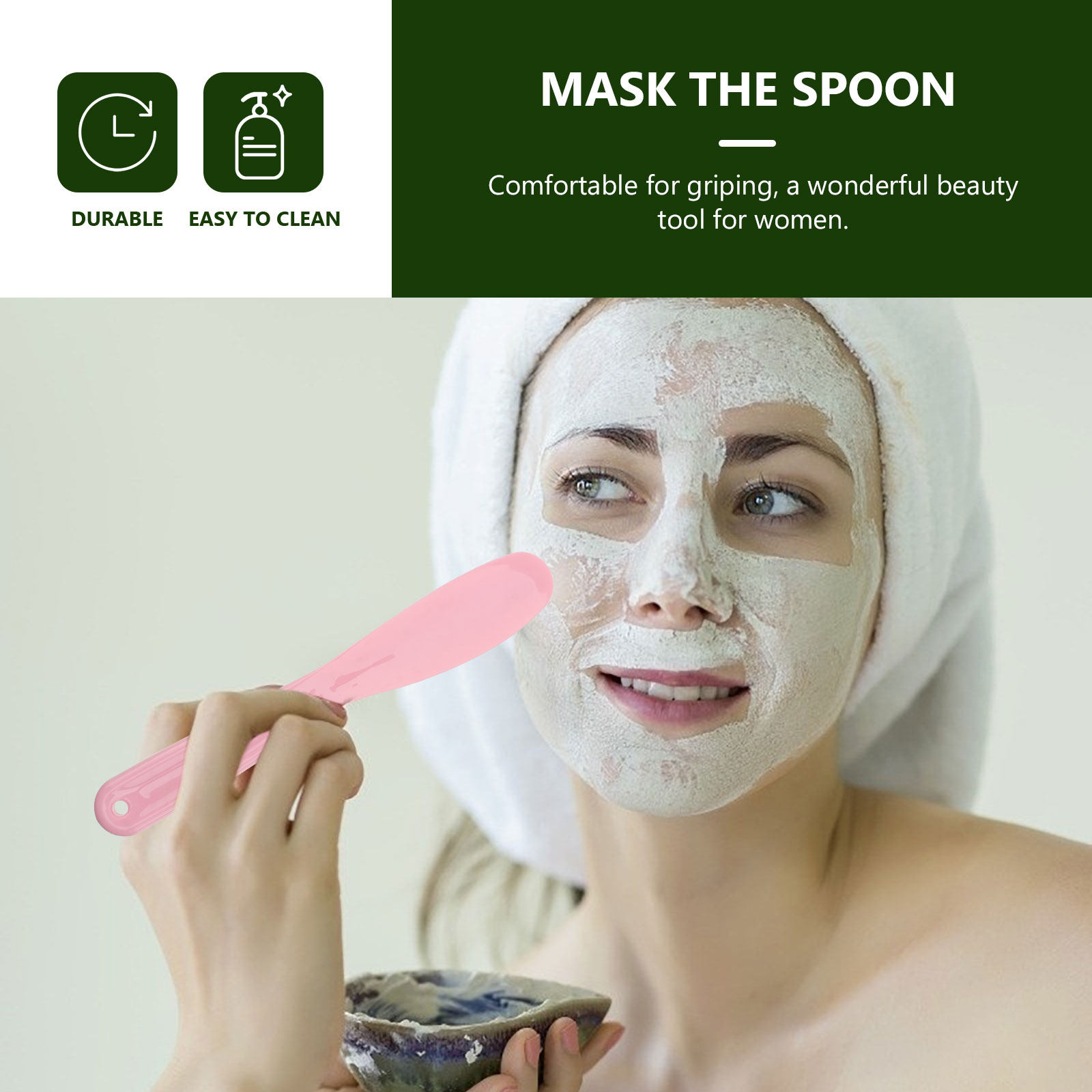 1Set Makeup Spatula Plastic Sc - Beauty Makeup Cream 评论和价格
