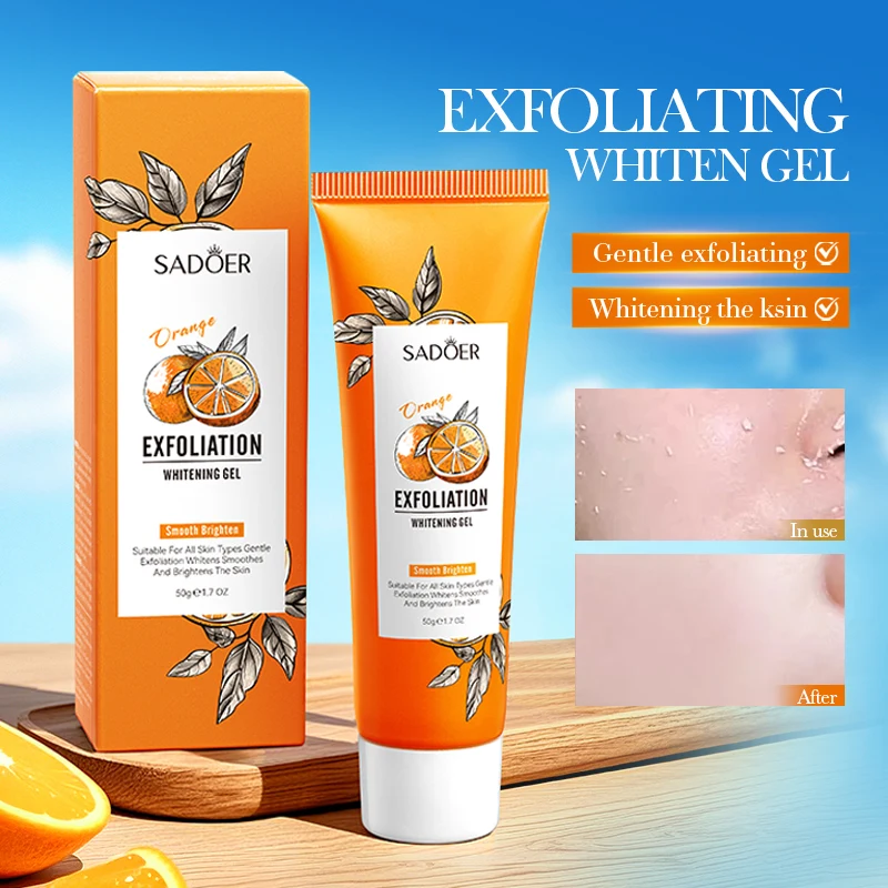 Orange Exfoliating Peeling Gel - Beauty Makeup Cream 评论和价格