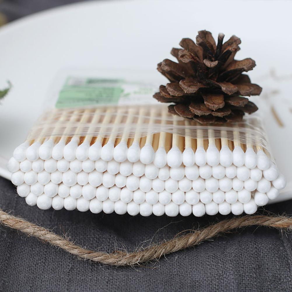 10/100pcs Disposable Cotton Sw - Beauty Makeup Cream 评论和价格