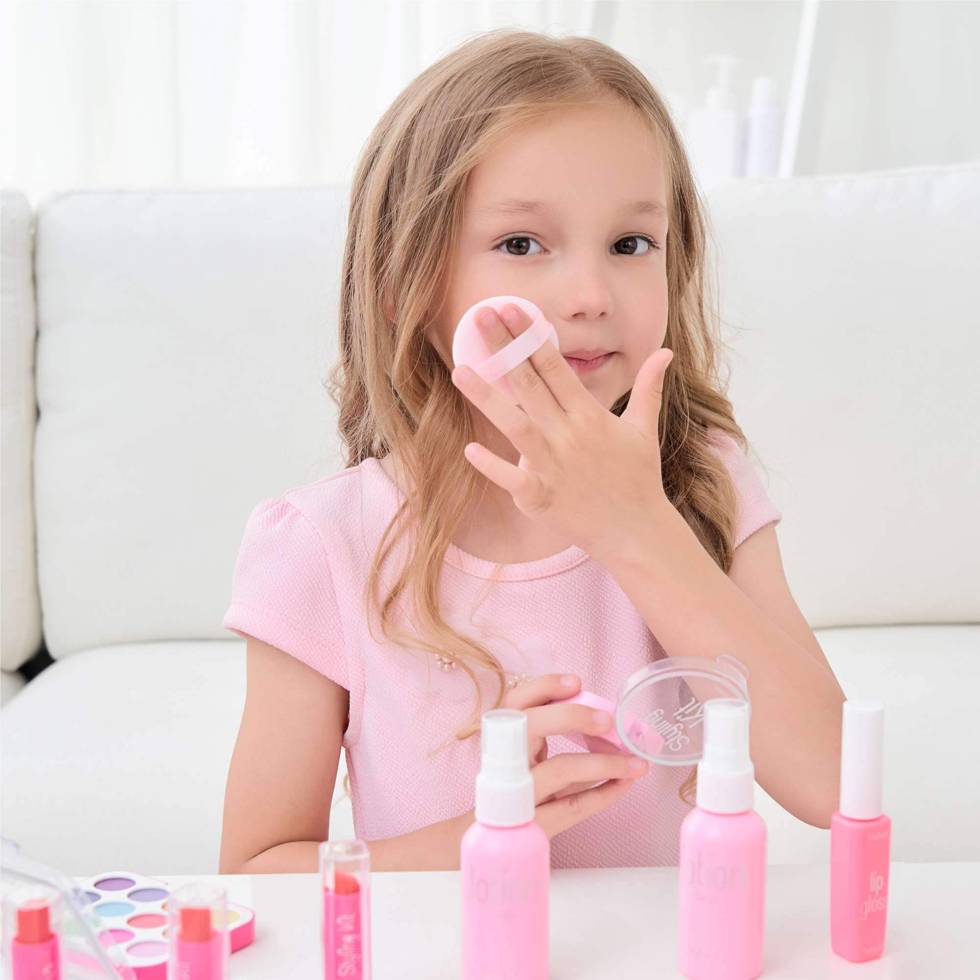 Kids Pretend Makeup Play Set f - Beauty Makeup Set For Kids 评论和价格
