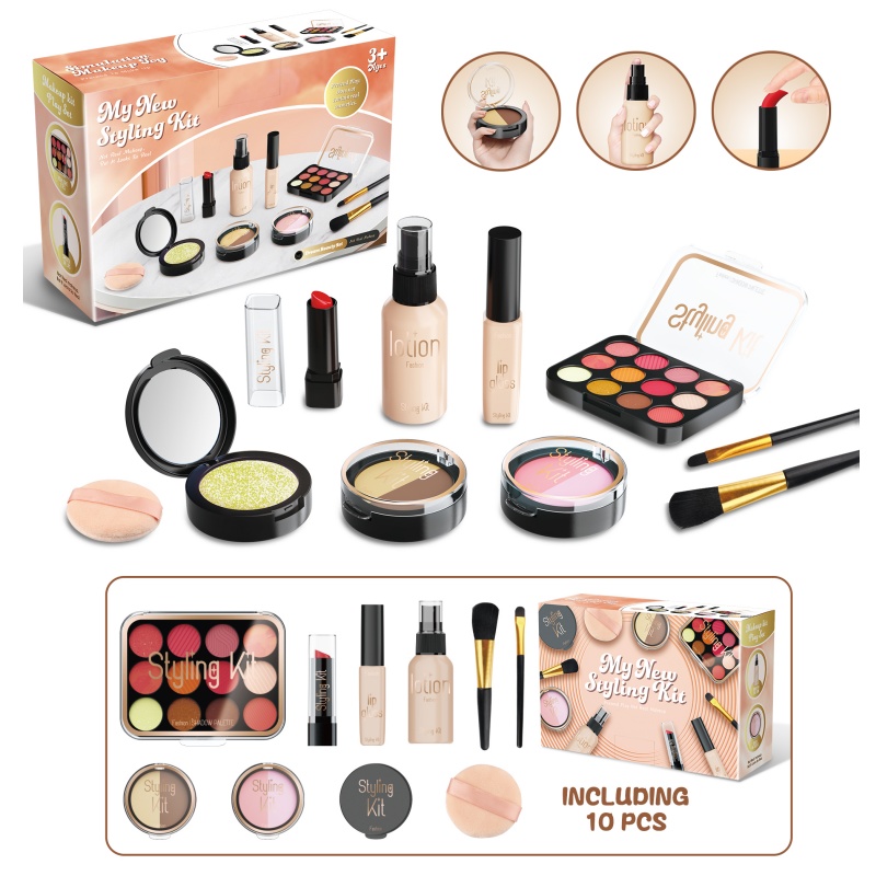 Kids Pretend Makeup Play Set f - Beauty Makeup Set For Kids 评论和价格