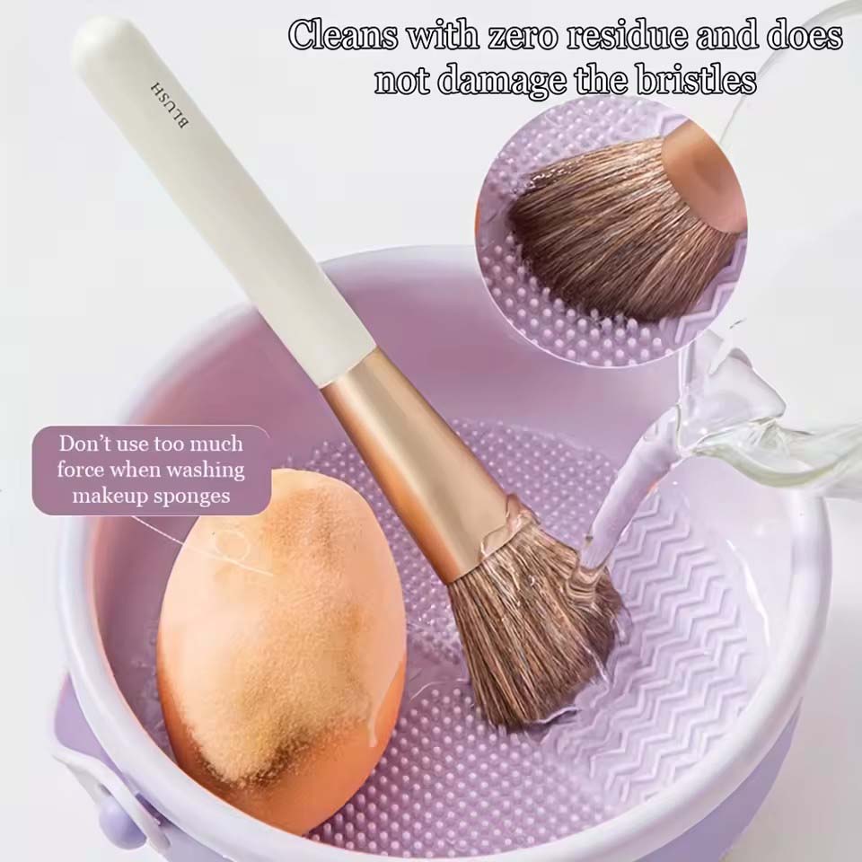 Makeup Brush Cleaning Bowl Bea - Makeup Beauty Set 评论和价格