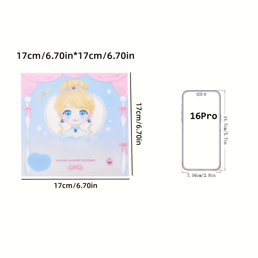 Princess Makeup Stickers, DIY  - Beauty Makeup Game 评论和价格