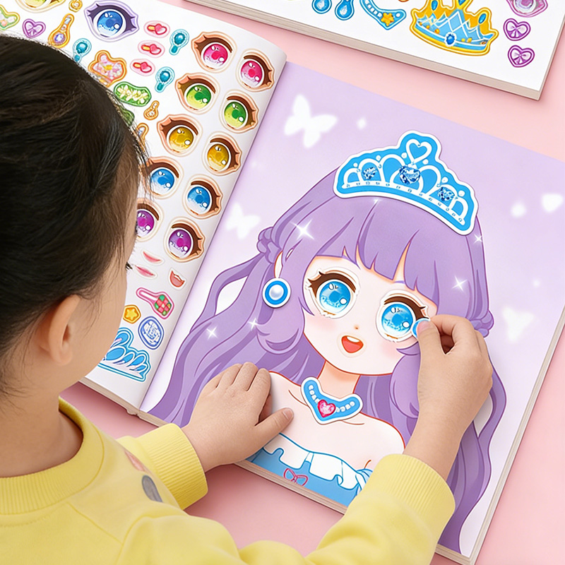 Princess Makeup Stickers, DIY  - Beauty Makeup Game 评论和价格