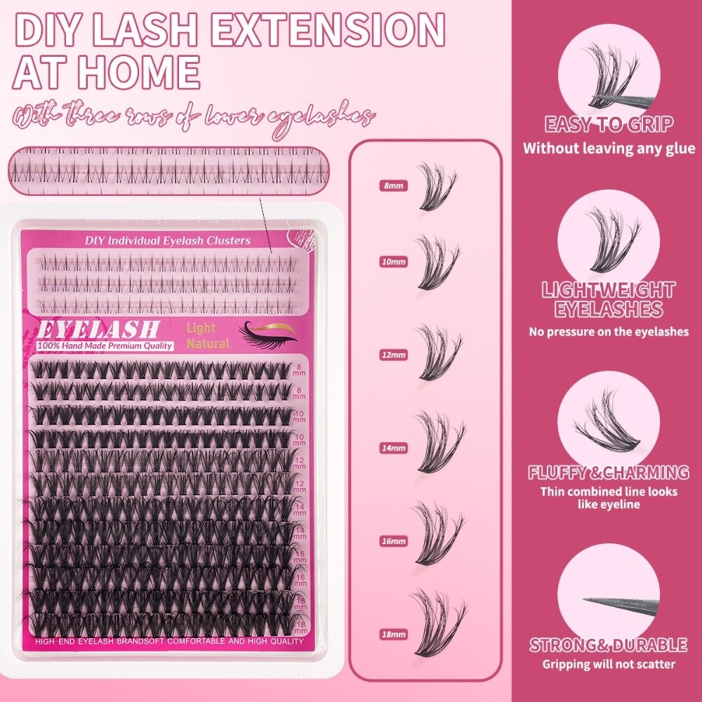 8-18mm Length False Eyelashes  - False Eyelashes Natural 评论和价格