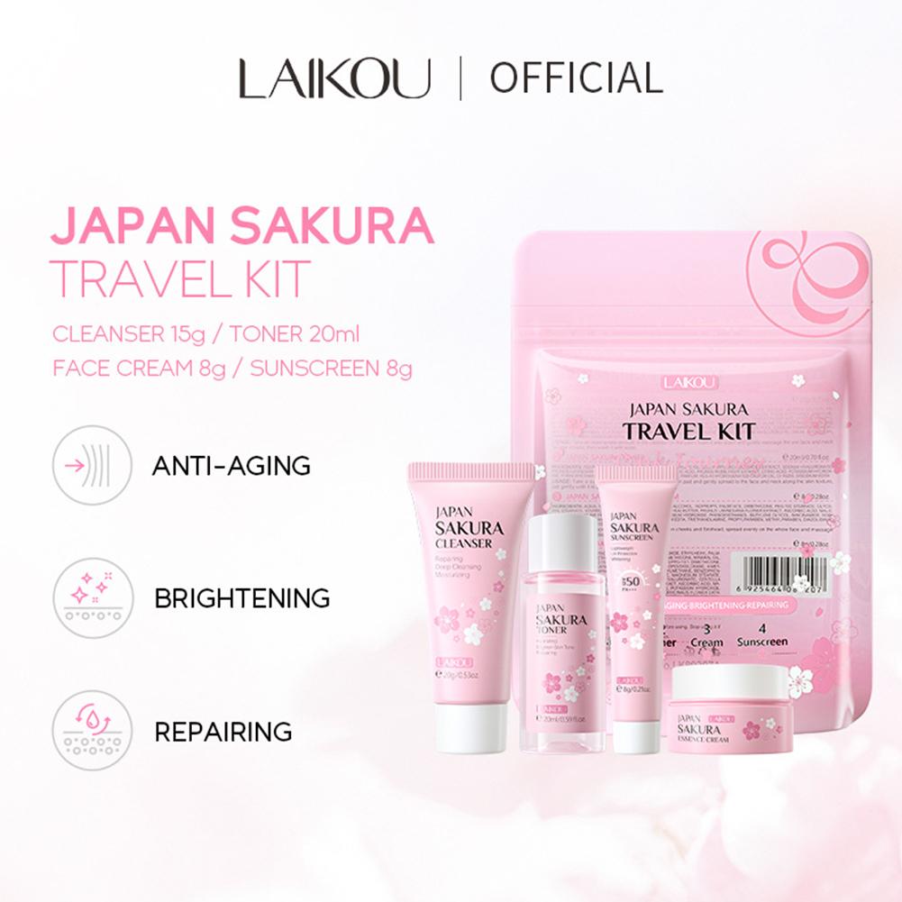 Sakura Skin Care Set facial Cl - Beauty Of Makeup 评论和价格