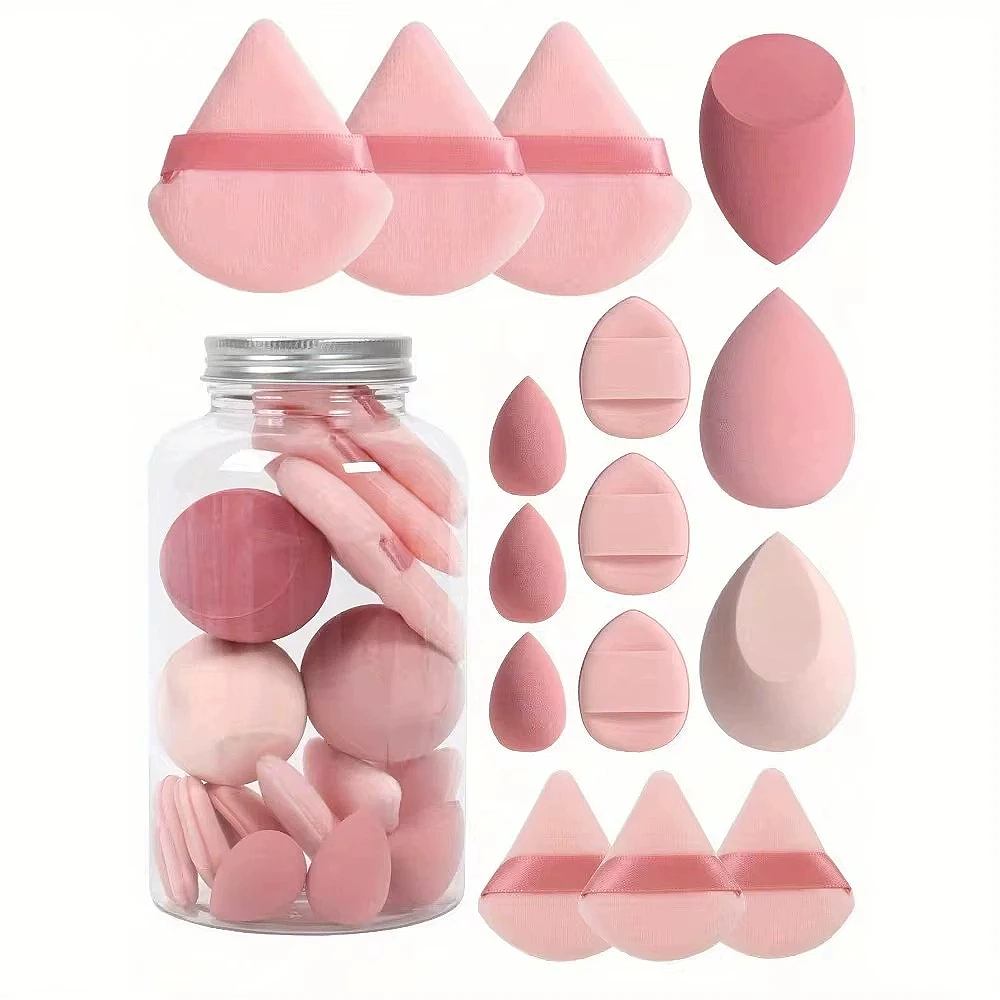 12/15Pcs Makeup Sponge Cosmeti - Beauty Makeup Egg 评论和价格